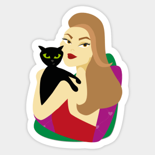 Life is Better With Cats Sticker